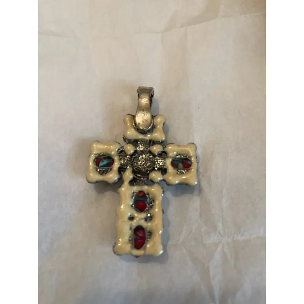 Beade fashion cross pendant
